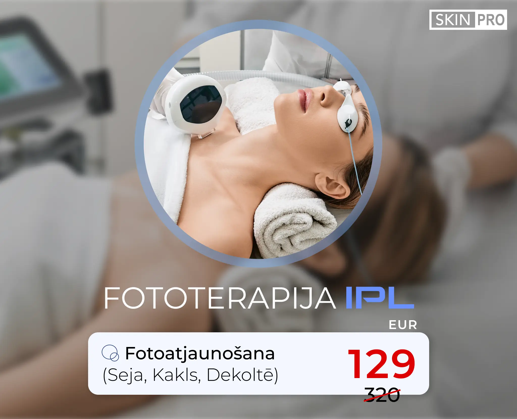 Fotoatjaunošana Seja Kakls Dekoltē